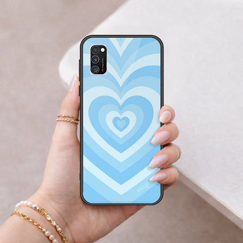 Samsung Galaxy A02s Cover - O'Nation Heartbeat Series - HQ Ultra Shine Premium Infinity Glass Soft Silicon Borders Case