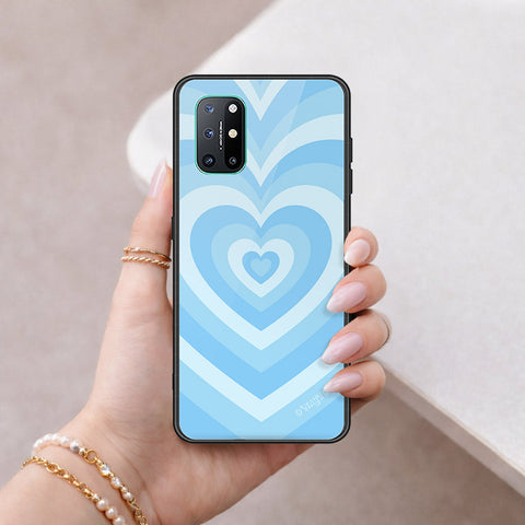 OnePlus 8T Cover - O'Nation Heartbeat Series - HQ Ultra Shine Premium Infinity Glass Soft Silicon Borders Case