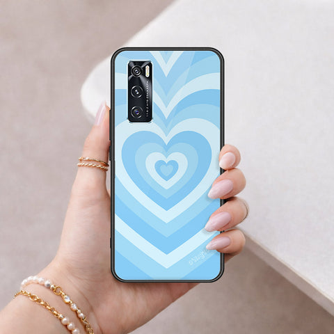 Vivo V20 SE Cover - O'Nation Heartbeat Series - HQ Ultra Shine Premium Infinity Glass Soft Silicon Borders Case