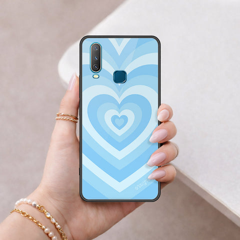 Vivo Y12 Cover - O'Nation Heartbeat Series - HQ Ultra Shine Premium Infinity Glass Soft Silicon Borders Case