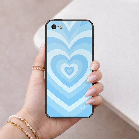 iPhone 5 Cover - O'Nation Heartbeat Series - HQ Ultra Shine Premium Infinity Glass Soft Silicon Borders Case