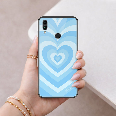 Huawei Honor 10 Lite Cover - O'Nation Heartbeat Series - HQ Ultra Shine Premium Infinity Glass Soft Silicon Borders Case