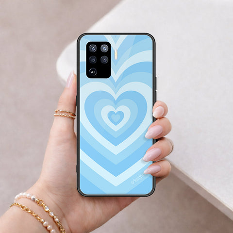 Oppo F19 Pro Cover - O'Nation Heartbeat Series - HQ Ultra Shine Premium Infinity Glass Soft Silicon Borders Case