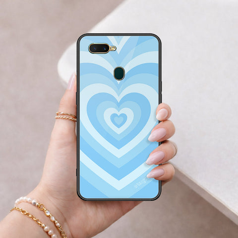 Oppo A11k Cover - O'Nation Heartbeat Series - HQ Ultra Shine Premium Infinity Glass Soft Silicon Borders Case