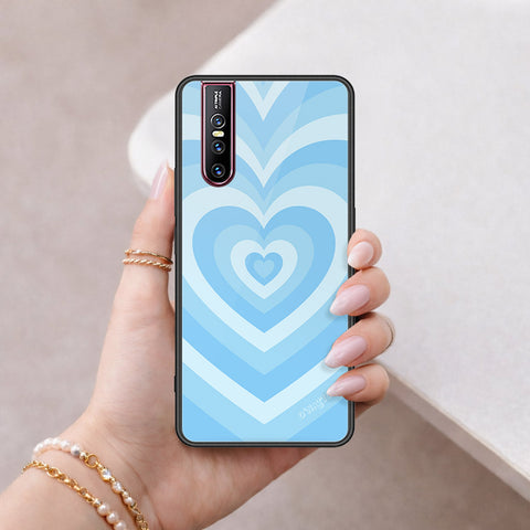 Vivo V15 Pro Cover - O'Nation Heartbeat Series - HQ Ultra Shine Premium Infinity Glass Soft Silicon Borders Case