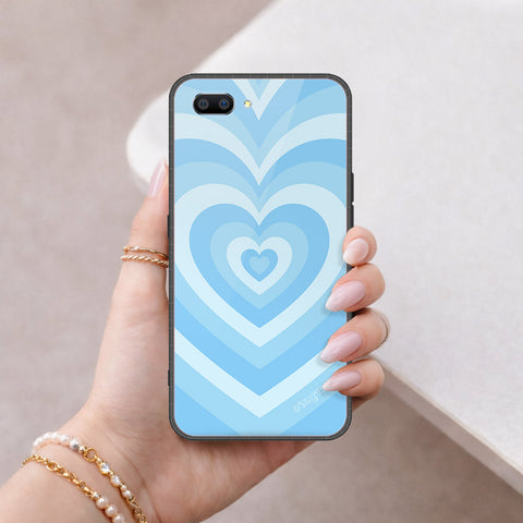 Oppo A12e Cover - O'Nation Heartbeat Series - HQ Ultra Shine Premium Infinity Glass Soft Silicon Borders Case