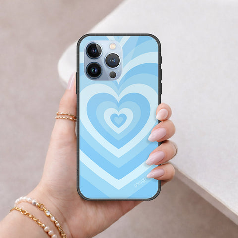 iPhone 13 Pro Cover - O'Nation Heartbeat Series - HQ Ultra Shine Premium Infinity Glass Soft Silicon Borders Case