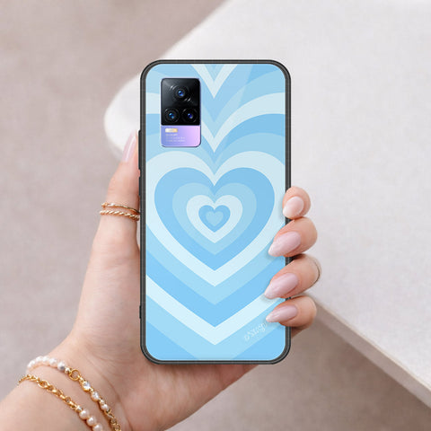 Vivo V21e Cover - O'Nation Heartbeat Series - HQ Ultra Shine Premium Infinity Glass Soft Silicon Borders Case