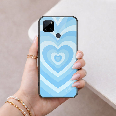 Realme C25Y Cover - O'Nation Heartbeat Series - HQ Ultra Shine Premium Infinity Glass Soft Silicon Borders Case