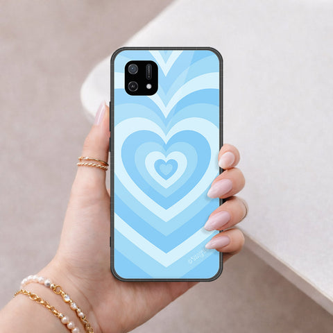 Oppo A16K Cover - O'Nation Heartbeat Series - HQ Ultra Shine Premium Infinity Glass Soft Silicon Borders Case