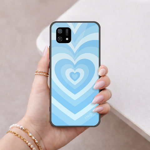 Oppo A16e Cover - O'Nation Heartbeat Series - HQ Ultra Shine Premium Infinity Glass Soft Silicon Borders Case