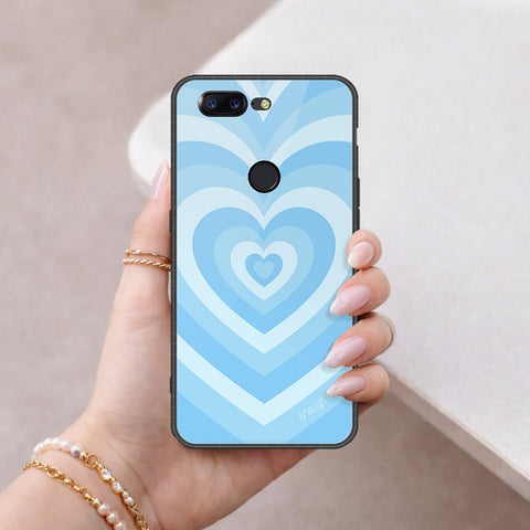 OnePlus 5T Cover - O'Nation Heartbeat Series - HQ Ultra Shine Premium Infinity Glass Soft Silicon Borders Case