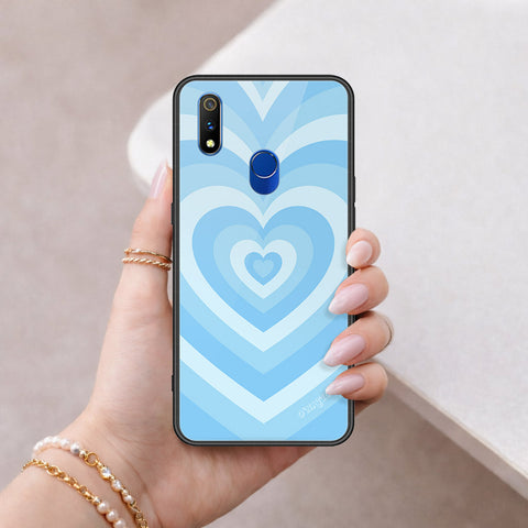 Realme 3 Pro Cover - O'Nation Heartbeat Series - HQ Ultra Shine Premium Infinity Glass Soft Silicon Borders Case