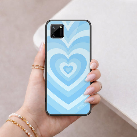 Realme C11 Cover - O'Nation Heartbeat Series - HQ Ultra Shine Premium Infinity Glass Soft Silicon Borders Case