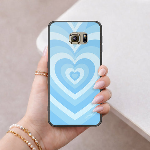 Samsung Galaxy S6 Cover - O'Nation Heartbeat Series - HQ Ultra Shine Premium Infinity Glass Soft Silicon Borders Case