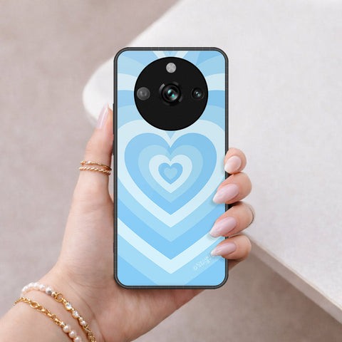 Realme 11 Pro Cover - O'Nation Heartbeat Series - HQ Ultra Shine Premium Infinity Glass Soft Silicon Borders Case