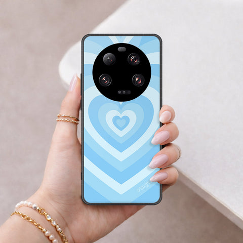 Xiaomi 13 Ultra Cover - O'Nation Heartbeat Series - HQ Ultra Shine Premium Infinity Glass Soft Silicon Borders Case