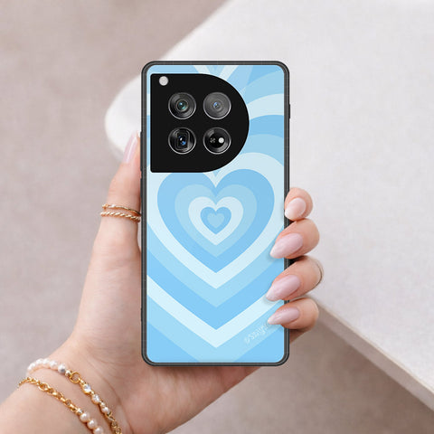OnePlus 12 Cover - O'Nation Heartbeat Series - HQ Ultra Shine Premium Infinity Glass Soft Silicon Borders Case