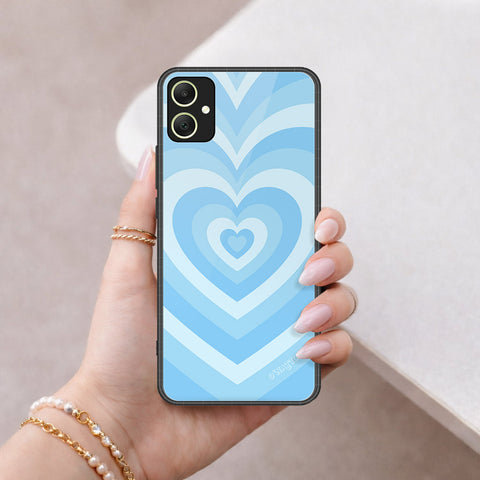 Samsung Galaxy A05 Cover - O'Nation Heartbeat Series - HQ Ultra Shine Premium Infinity Glass Soft Silicon Borders Case