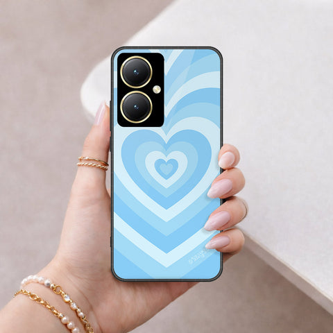 Vivo Y35m Plus Cover - O'Nation Heartbeat Series - HQ Ultra Shine Premium Infinity Glass Soft Silicon Borders Case