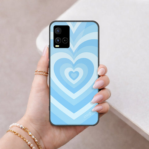 Vivo Y32 Cover - O'Nation Heartbeat Series - HQ Ultra Shine Premium Infinity Glass Soft Silicon Borders Case