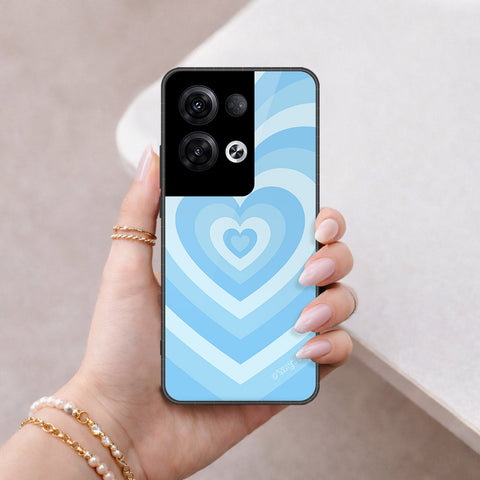 Oppo Reno 8 Pro Plus Cover - O'Nation Heartbeat Series - HQ Ultra Shine Premium Infinity Glass Soft Silicon Borders Case