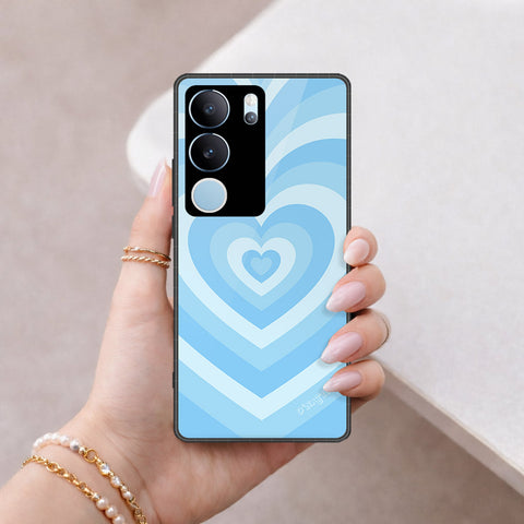 Vivo S17 Cover - O'Nation Heartbeat Series - HQ Ultra Shine Premium Infinity Glass Soft Silicon Borders Case
