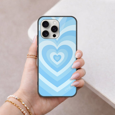 iPhone 16 Pro Max - O'Nation Heartbeat Series - HQ Ultra Shine Premium Infinity Glass Soft Silicon Borders Case