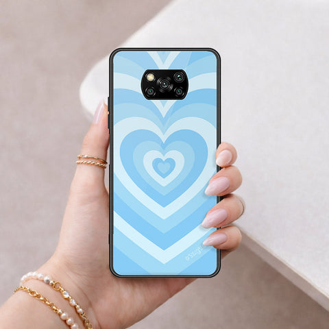 Xiaomi Poco X3 NFC Cover - O'Nation Heartbeat Series - HQ Ultra Shine Premium Infinity Glass Soft Silicon Borders Case