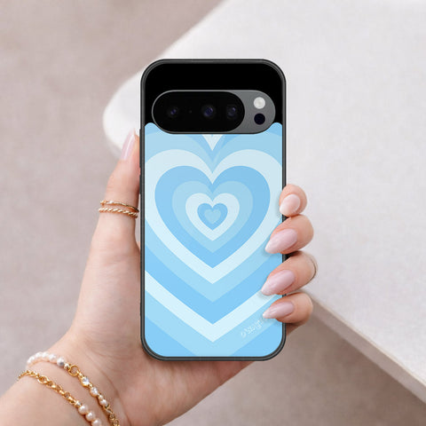 Google Pixel 9 Pro Cover - O'Nation Heartbeat Series - HQ Ultra Shine Premium Infinity Glass Soft Silicon Borders Case