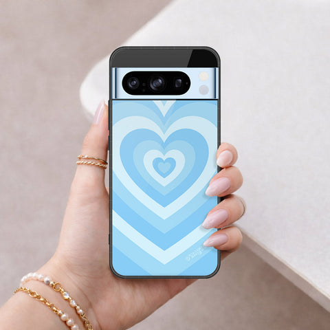 Google Pixel 8 Pro Cover - O'Nation Heartbeat Series - HQ Ultra Shine Premium Infinity Glass Soft Silicon Borders Case