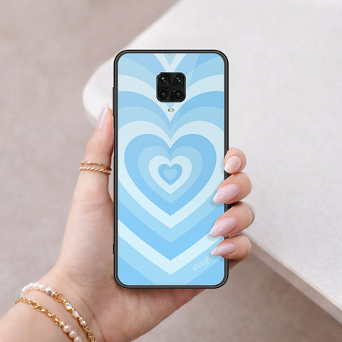 Xiaomi Redmi Note 9 Pro Cover - O'Nation Heartbeat Series - HQ Ultra Shine Premium Infinity Glass Soft Silicon Borders Case