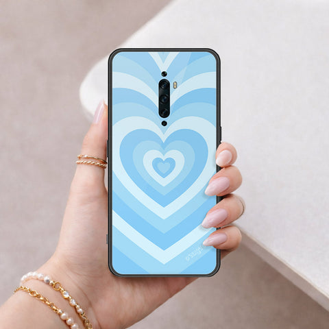 Oppo Reno 2F Cover - O'Nation Heartbeat Series - HQ Ultra Shine Premium Infinity Glass Soft Silicon Borders Case