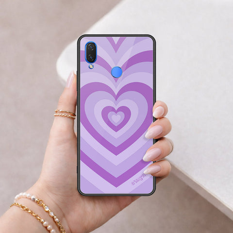 Huawei Honor 8C Cover - O'Nation Heartbeat Series - HQ Ultra Shine Premium Infinity Glass Soft Silicon Borders Case