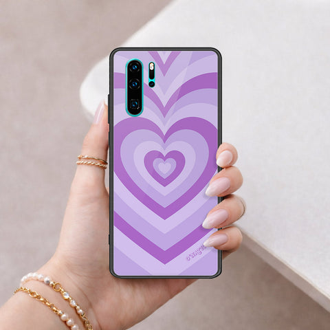 Huawei P30 Pro Cover - O'Nation Heartbeat Series - HQ Ultra Shine Premium Infinity Glass Soft Silicon Borders Case