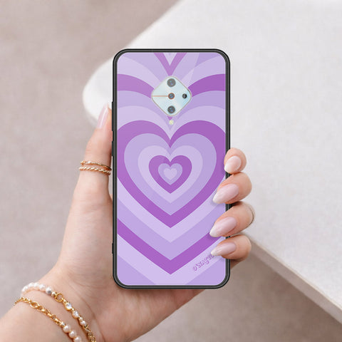 Vivo S1 Pro Cover - O'Nation Heartbeat Series - HQ Ultra Shine Premium Infinity Glass Soft Silicon Borders Case