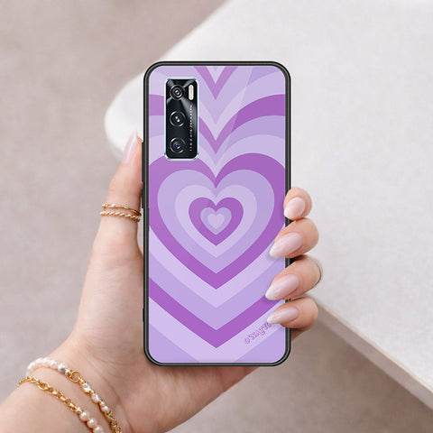 Vivo V20 SE Cover - O'Nation Heartbeat Series - HQ Ultra Shine Premium Infinity Glass Soft Silicon Borders Case