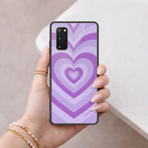 Samsung Galaxy S20 Plus Cover - O'Nation Heartbeat Series - HQ Ultra Shine Premium Infinity Glass Soft Silicon Borders Case