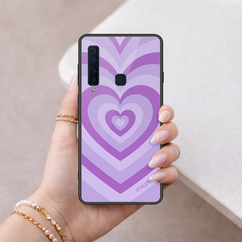 Samsung Galaxy A9 Star Pro Cover - O'Nation Heartbeat Series - HQ Ultra Shine Premium Infinity Glass Soft Silicon Borders Case