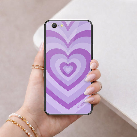 Oppo A39 Cover - O'Nation Heartbeat Series - HQ Ultra Shine Premium Infinity Glass Soft Silicon Borders Case