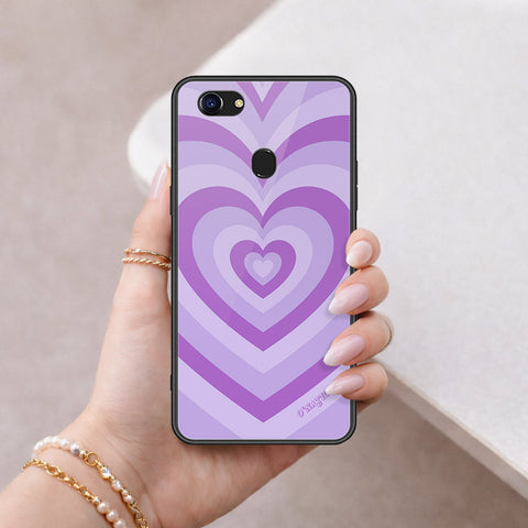 Oppo F5 Cover - O'Nation Heartbeat Series - HQ Ultra Shine Premium Infinity Glass Soft Silicon Borders Case