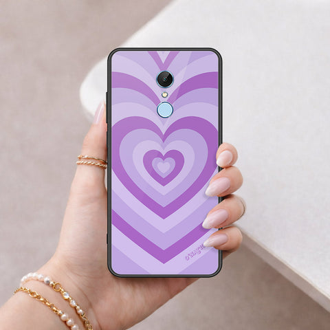 Xiaomi Redmi 5 Cover - O'Nation Heartbeat Series - HQ Ultra Shine Premium Infinity Glass Soft Silicon Borders Case