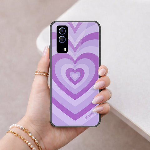 Vivo Y53s Cover - O'Nation Heartbeat Series - HQ Ultra Shine Premium Infinity Glass Soft Silicon Borders Case