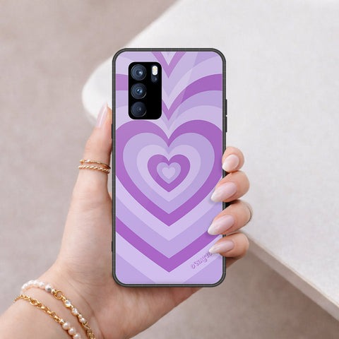 Oppo Reno 6 Pro 5G Cover - O'Nation Heartbeat Series - HQ Ultra Shine Premium Infinity Glass Soft Silicon Borders Case