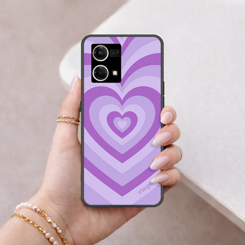 Oppo F21 Pro 4G Cover - O'Nation Heartbeat Series - HQ Ultra Shine Premium Infinity Glass Soft Silicon Borders Case