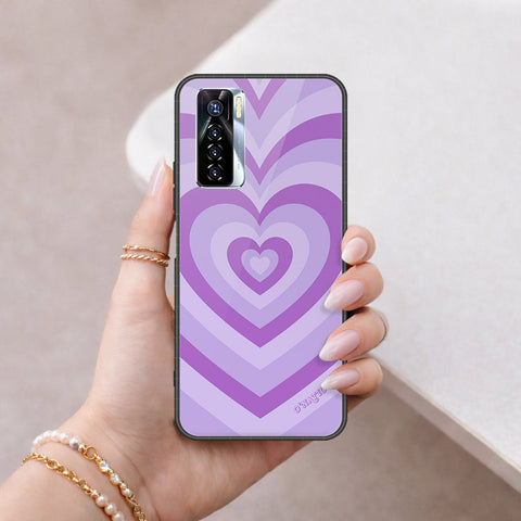 Tecno Camon 17 Pro Cover - O'Nation Heartbeat Series - HQ Ultra Shine Premium Infinity Glass Soft Silicon Borders Case