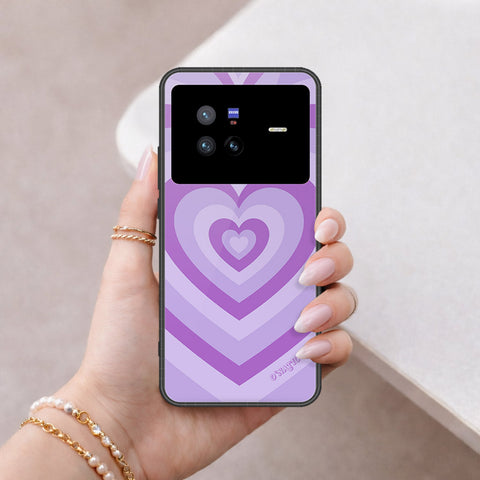 Vivo X80 Cover - O'Nation Heartbeat Series - HQ Ultra Shine Premium Infinity Glass Soft Silicon Borders Case