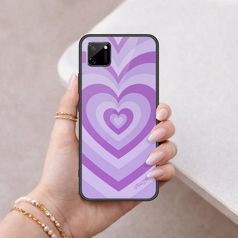 Realme C11 Cover - O'Nation Heartbeat Series - HQ Ultra Shine Premium Infinity Glass Soft Silicon Borders Case