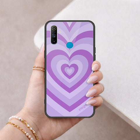 Realme 6i Cover - O'Nation Heartbeat Series - HQ Ultra Shine Premium Infinity Glass Soft Silicon Borders Case