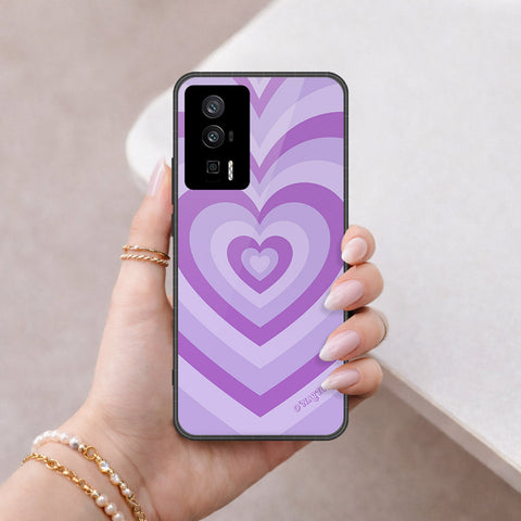 Xiaomi Redmi K60 Cover - O'Nation Heartbeat Series - HQ Ultra Shine Premium Infinity Glass Soft Silicon Borders Case